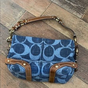 Blue Coach Purse